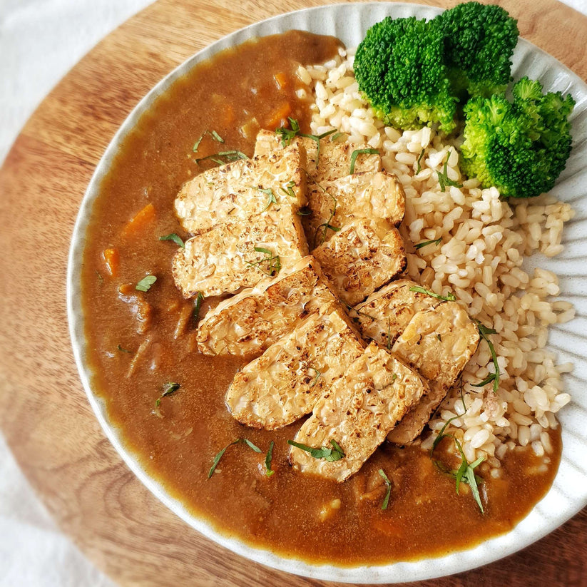 Japanese Curry Tempeh Fitted Box